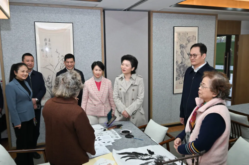 譚穎主任在蘇州市調研“一老一幼”工作